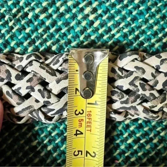 Sandy Duftler Leopard Brass Belt - Size M/L - Picture 7 of 7